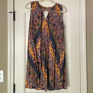 Umgee Sleeveless A-line Dress